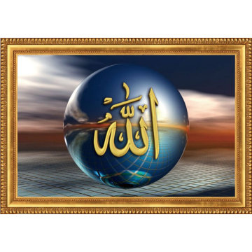 Personnalisé Pet / PP 3D Lens Islam Muslin Signe Image